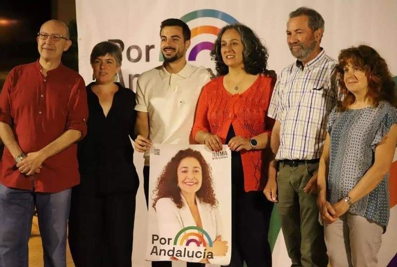 <p> Por Andalucía en el acto con sus candidatos cordobeses, en Córdoba - POR ANDALUCÍA </p>