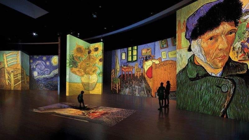 <p> Exposición de Van Gogh Alive </p>