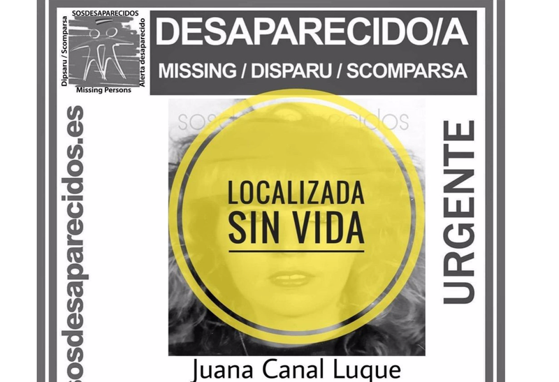 <p> Hallan en Ávila el cadáver de una madrieña desaparecida hace casi 20 años - SOS DESAPARECIDOS </p>
