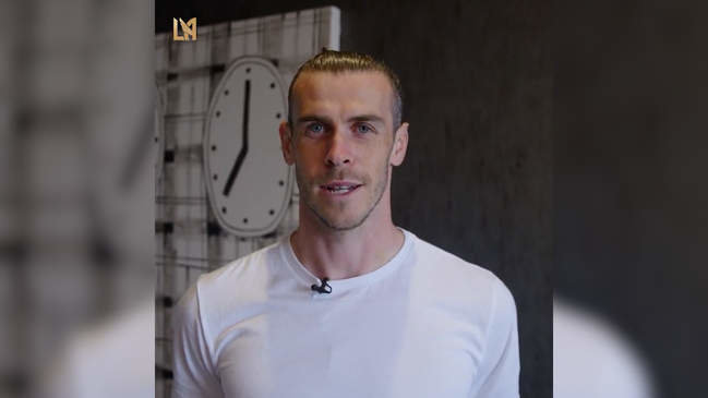 <p> Captura del video de Gareth Bale </p>