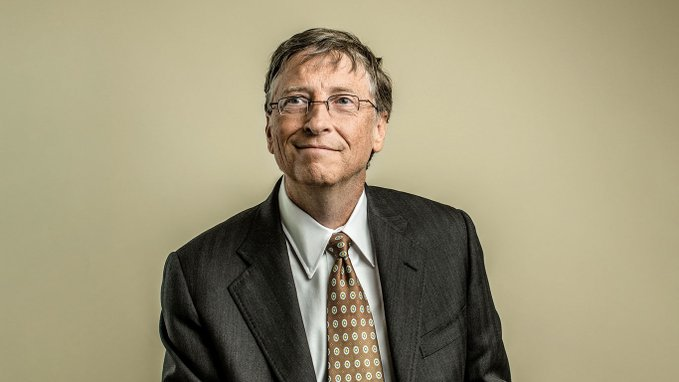 <p> Bill Gates. Fuente: Twitter @EscuelaIntefi </p>