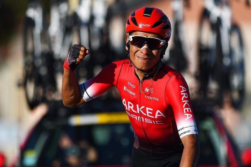 <p> Nairo Quintana anuncia que finalmente no participará en La Vuelta a España 2022- Twitter Nairo Quintana </p>