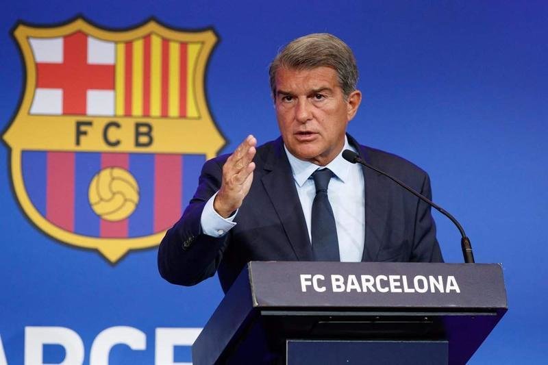 <p> Joan Laporta, presidente del FC Barcelona - EP </p>