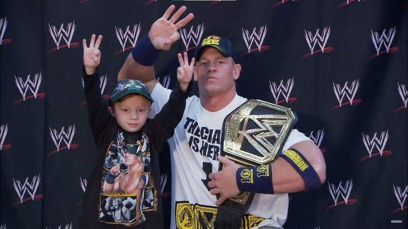 <p> John Cena, WWE via YouTube </p>