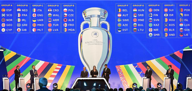 <p> Eurocopa 2024 | Sorteo fase de clasificación </p>