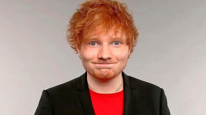 <p> Ed Sheeran </p>