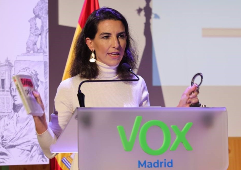  La portavoz de Vox en la Asamblea de Madrid, Rocío Monasterio, en la Jornadas de Coordinación de Vox Madrid - VOX MADRID 