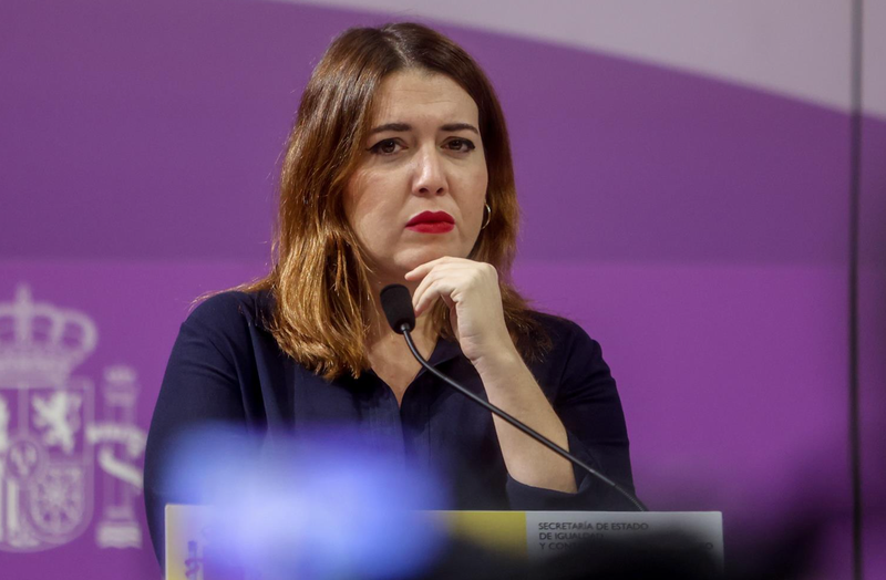  La secretaria de Estado de Igualdad y contra la Violencia de Género, Ángela Rodríguez Pam. - Ricardo Rubio - Europa Press 