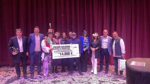  La Asociación Carnavalesca de Córdoba dona 14.000 euros a investigación en Oncología Infantil y actividades dirigidas para los niños y niñas ingresados en el Reina Sofía 