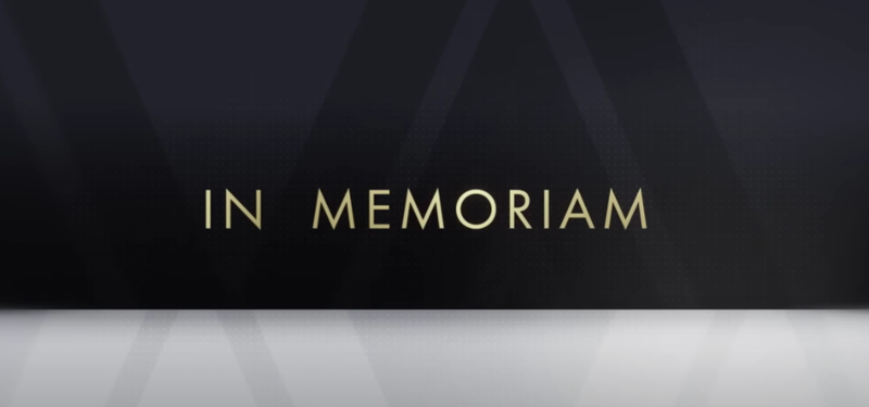  95th In Memoriam Oscars 2023 - Youtube 