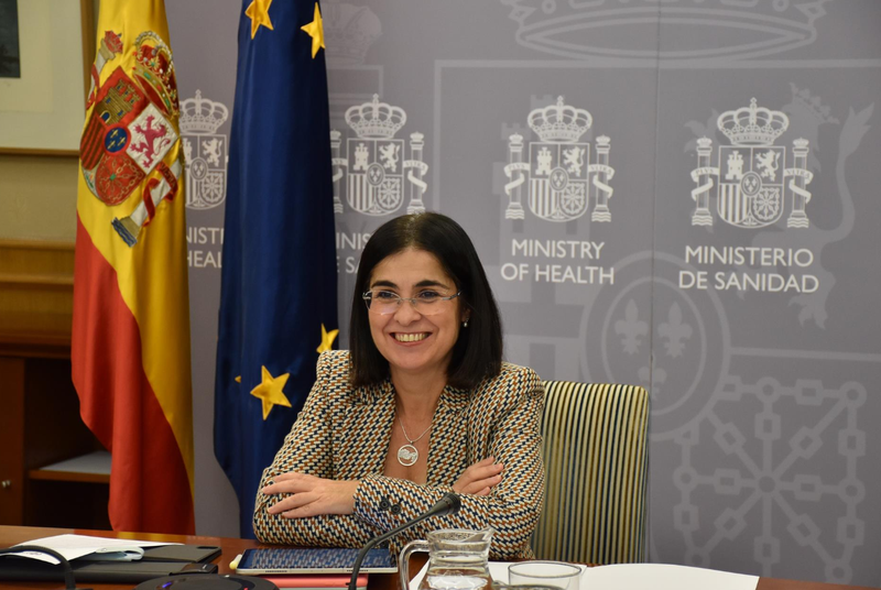  La ministra de Sanidad, Carolina Darias, preside el Consejo Interterruitorial del Sistema Nacional de Salud del 2 de noviembre de 2022. - MINISTERIO DE SANIDAD - Archivo 