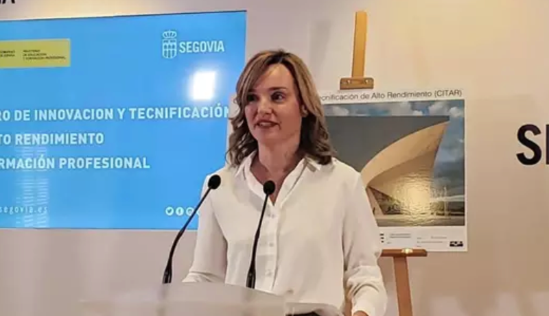  La ministra de Educación, Pilar Alegría, visita Segovia<br>- EUROPA PRESS 