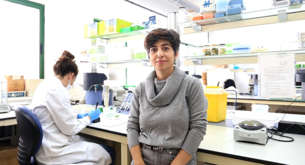  La investigadora del Departamento de Agronomía Conchi Muñoz, una de las coordinadoras de FLOROLIVE+ 