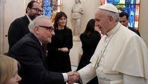  El Papa Francisco con Martin Scorsese 