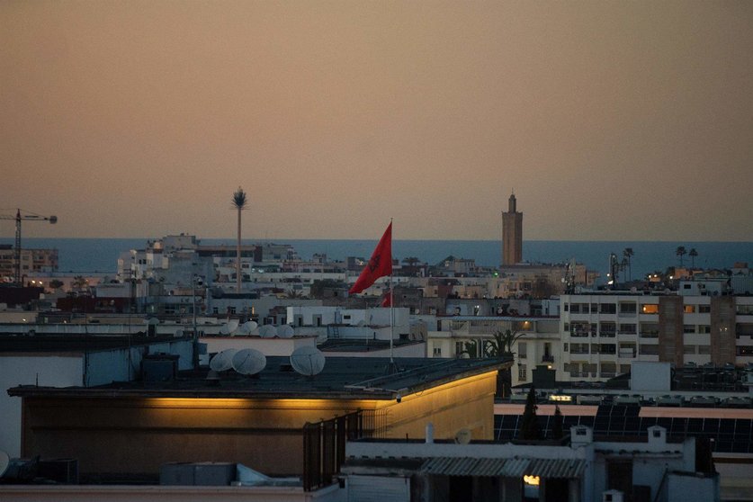  Vista panorámica de la ciudad de Rabat 