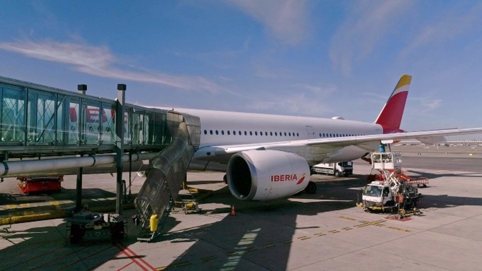  Repostaje en un avión de Iberia 
