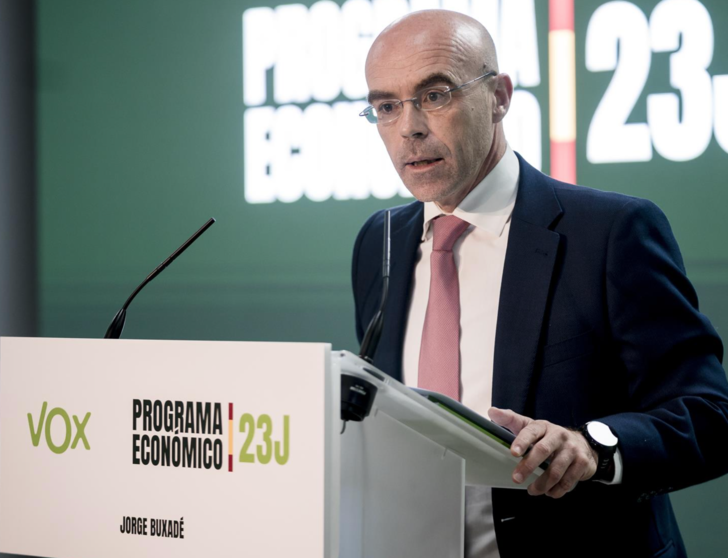  El vicepresidente de Vox, Jorge Buxadé. - A. Pérez Meca - Europa Press 