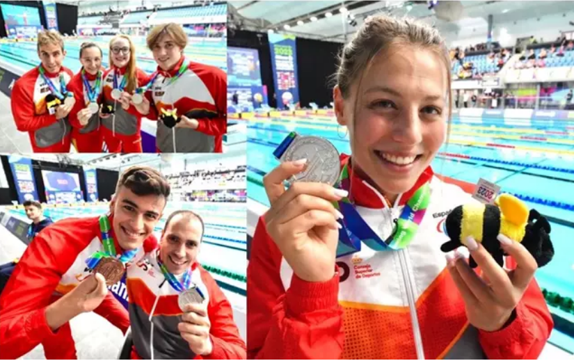  Medallistas del Mundial de Natación Paraolímpica 