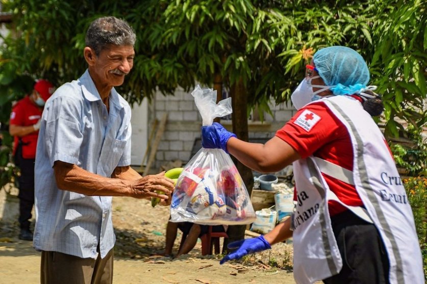  Asistencia humanitaria de Cruz Roja en Ecuador 