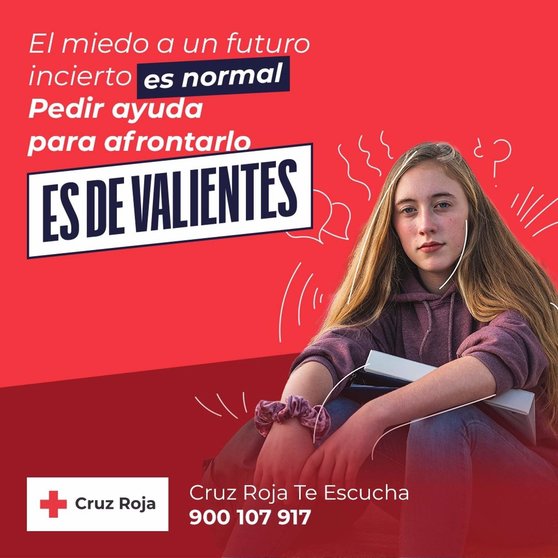  Campaña de Cruz Roja para sensibilizar sobre la salud mental 