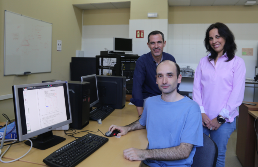  Los investigadores que han participado en el estudio, Francisco Javier Rodríguez, Juan Carlos Gámez y Amelia Zafra 