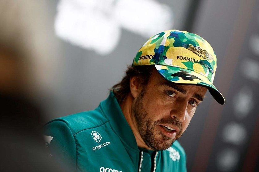  Alonso en el GP de Brasil 2023 