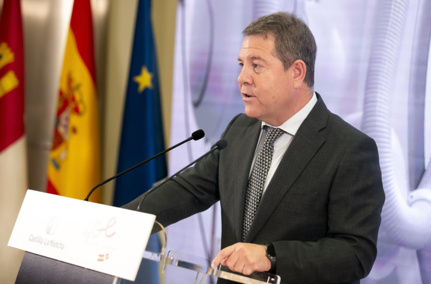  El presidente de Castilla-La Mancha, Emiliano García-Page - JCCM 