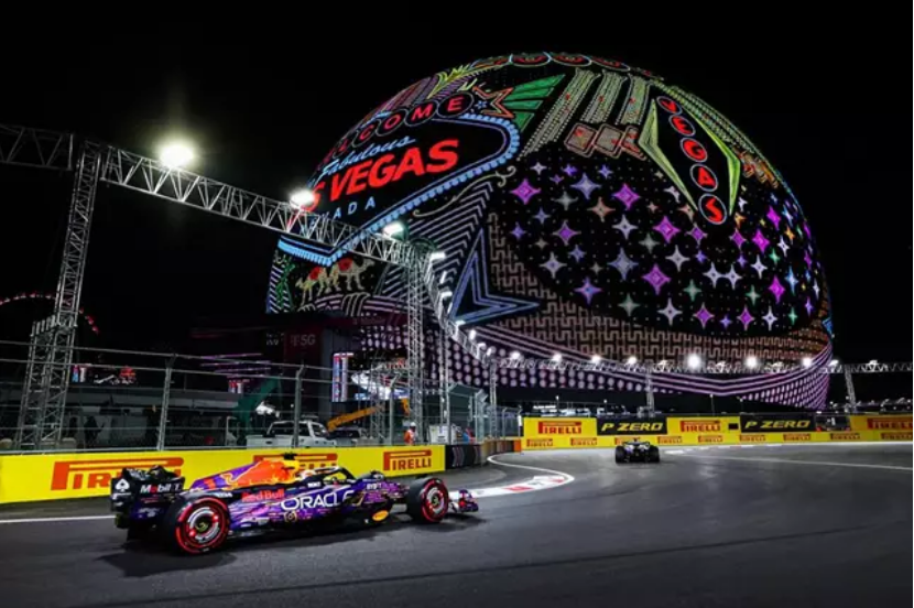  Max Verstappen en el GP de Las Vegas 