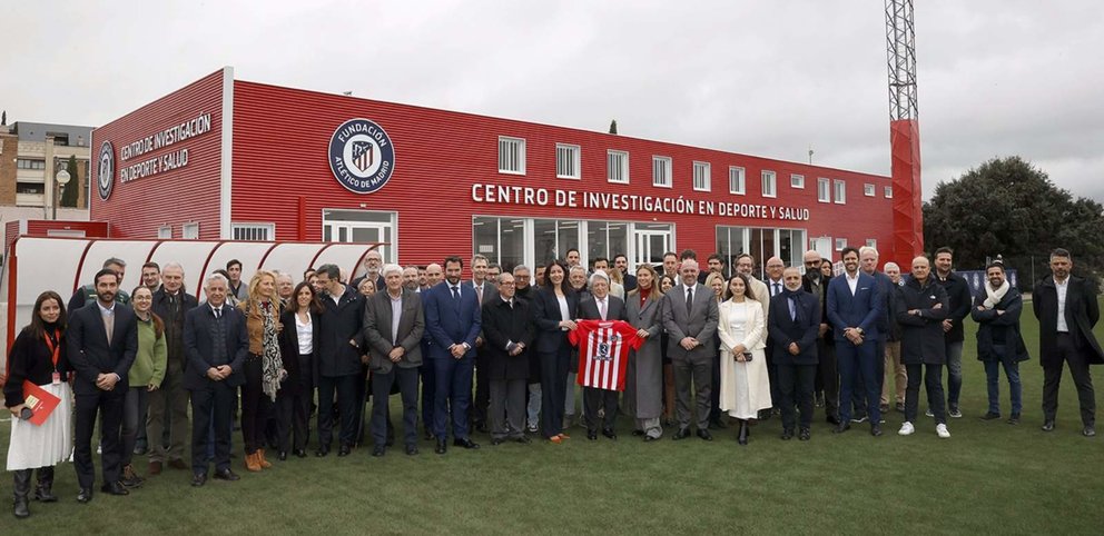  El Atlético de Madrid inaugura el CIDS para investigar "la mejora de la salud de las personas con discapacidad" - ATLÉTICO DE MADRID 