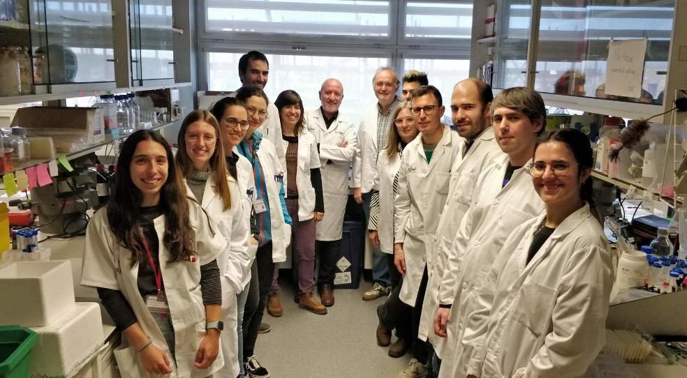  Parte equipo de investigación del Institut de Recerca Biomèdica de Lleida (IRBLleida) y el investigador Jordi Sol del Institut Universitari d'Investigació en Atenció Primària Jordi Gol (IDIAPJGol) 