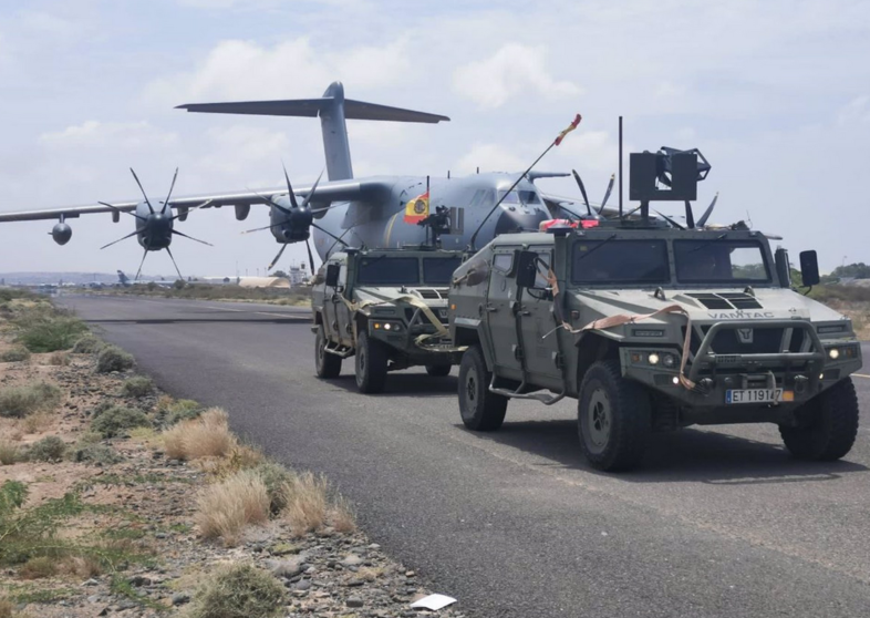  Despegan aviones del Ejército del Aire desde Jartum (Sudán) con ciudadanos españoles, europeos y latinoamericanos. - MINISTERIO DE DEFENSA 
