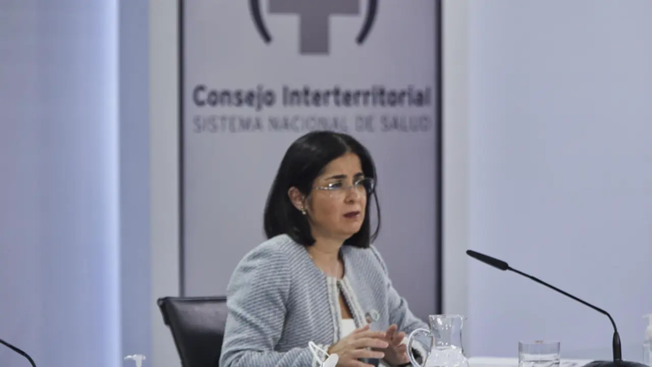  Carolina Darias, ministra de Sanidad. 