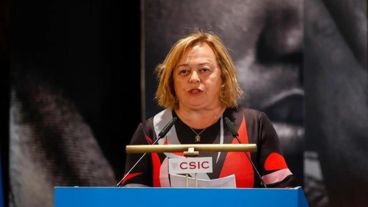  Archivo - La presidenta del Consejo Superior de Investigaciones Cient&iacute;ficas (CSIC), Rosa Men&eacute;ndez. - &Oacute;scar J.Barroso - Europa Press - Archivo 