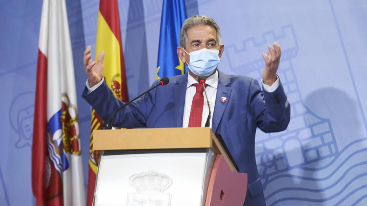  El presidente de Cantabria, Miguel &Aacute;ngel Revilla.- Archivo - Juan Manuel Serrano Arce - Europa Press 