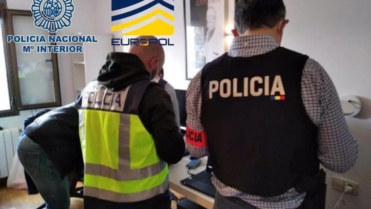 Polic&iacute;a Nacional y Europol.