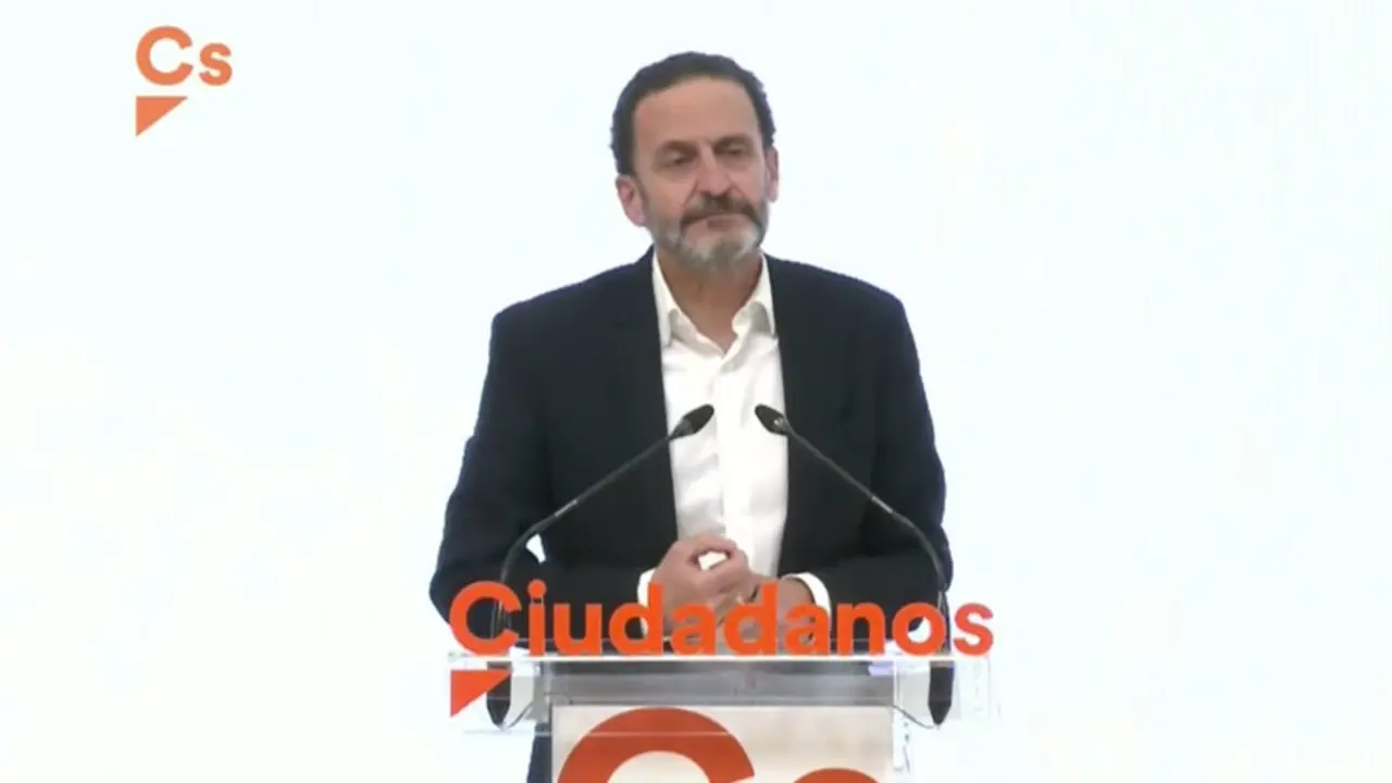  El portavoz adjunto de Ciudadanos en el Congreso de los Diputados, Edmundo Bal, - CAPTURA CIUDADANOS 