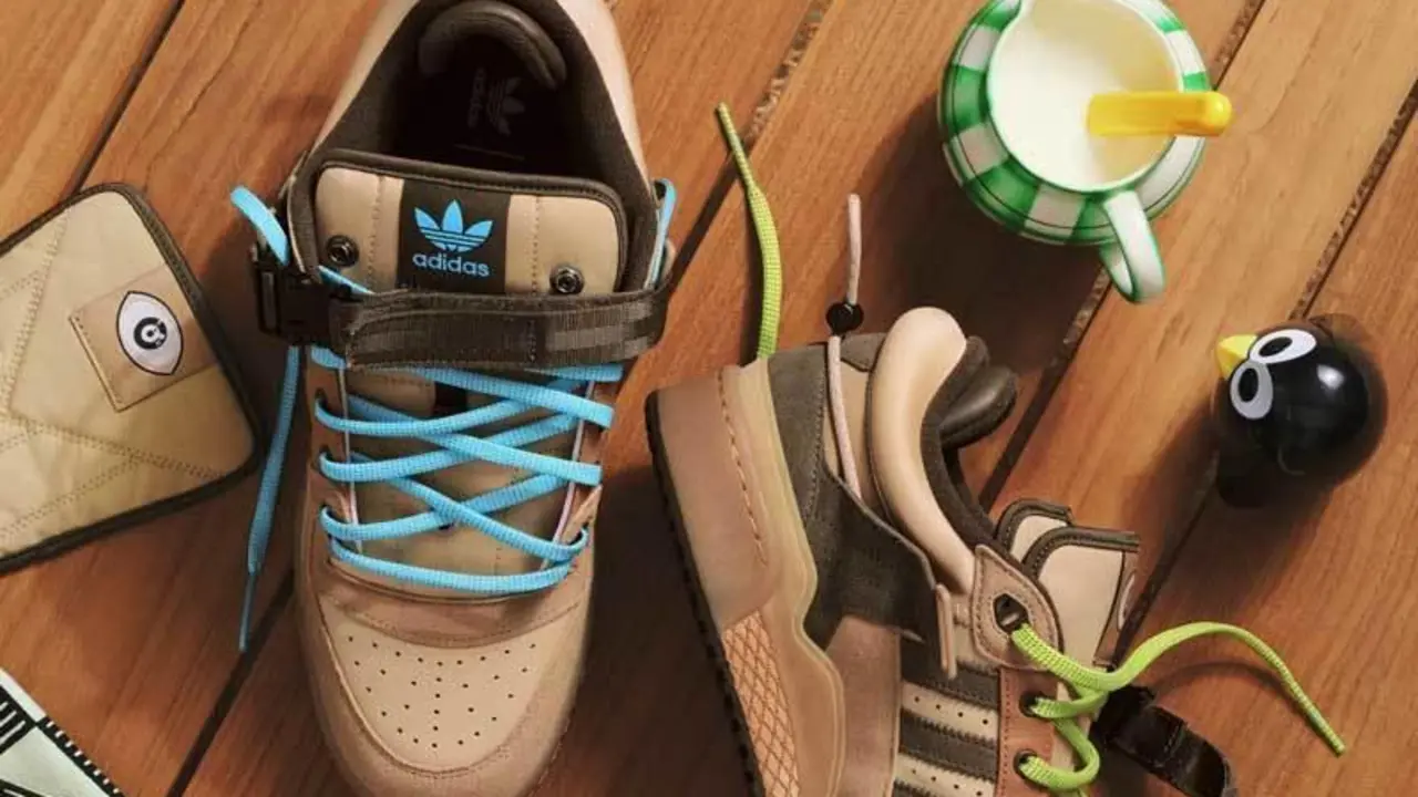  bad-bunny-y-adidas-originals-zapatillas-forum-buckle-cafe-2 