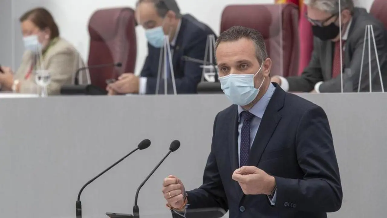  Archivo - Joaqu&iacute;n Segado en la Asamblea Regional - PP - Archivo 