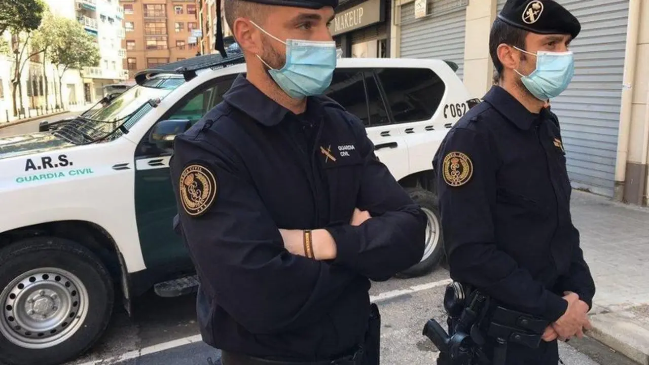  Guardia Civil. // Twitter 