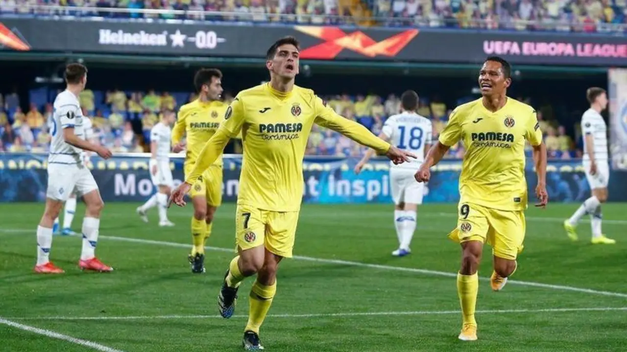  Gerard Moreno marc&oacute; un doblete con el que sentenci&oacute; al Dynamo. // Twitter 