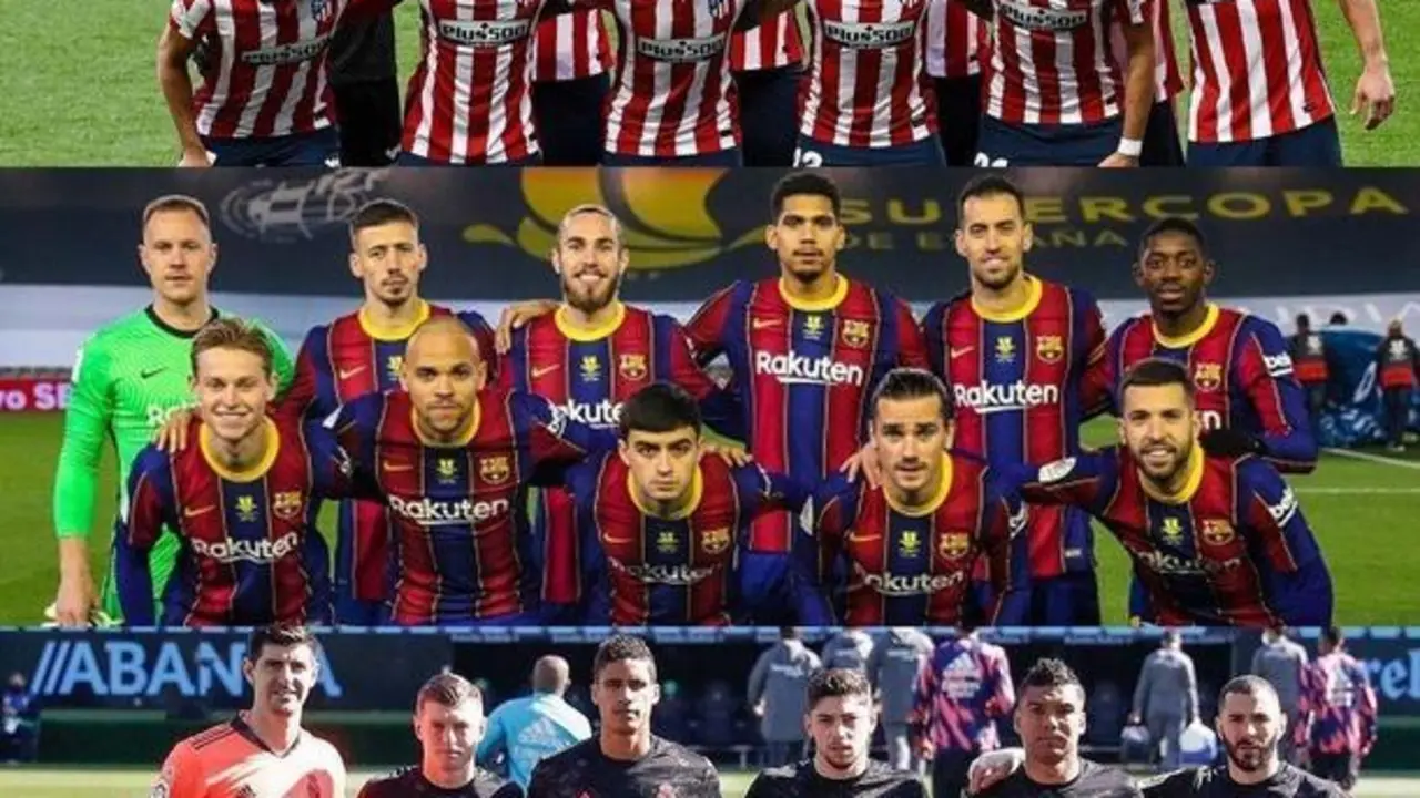 Atl&eacute;tico de Madrid, F.C. Barcelona, y R. Madrid, candidatos a LaLiga (2)