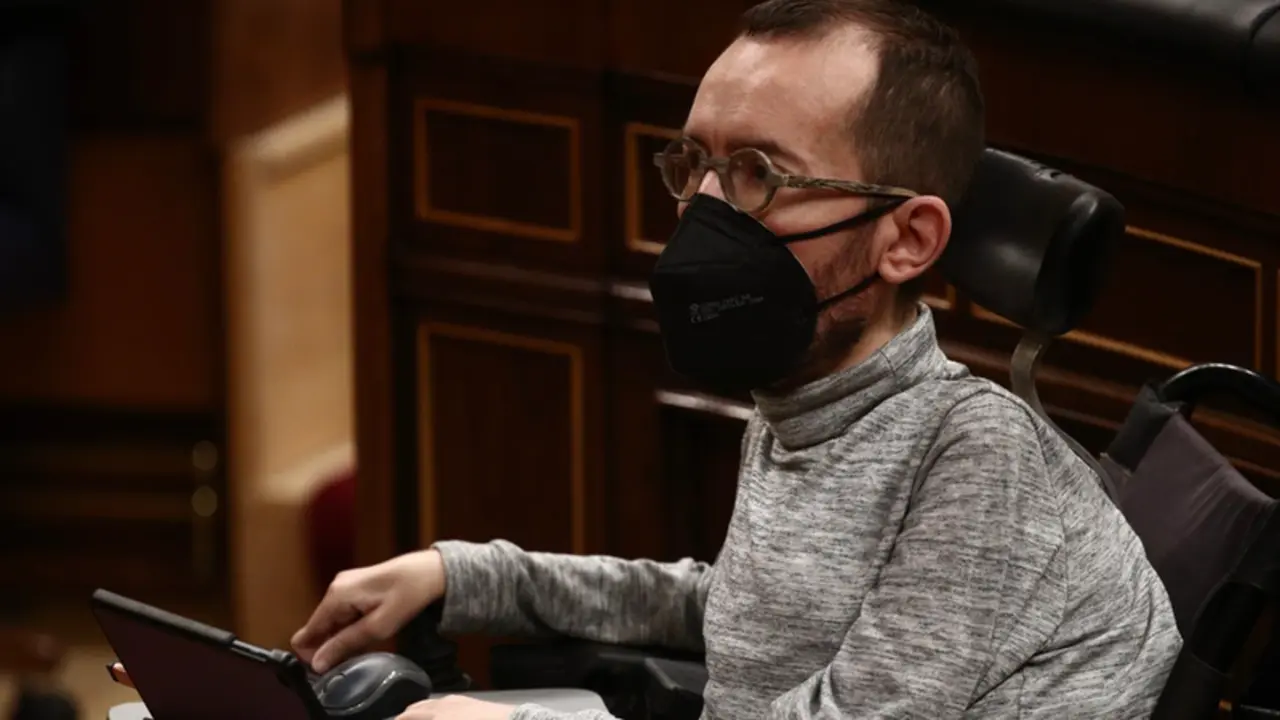  El portavoz parlamentario de Unidas Podemos, Pablo Echenique. - EUROPA PRESS/E. Parra. POOL - Europa Press 