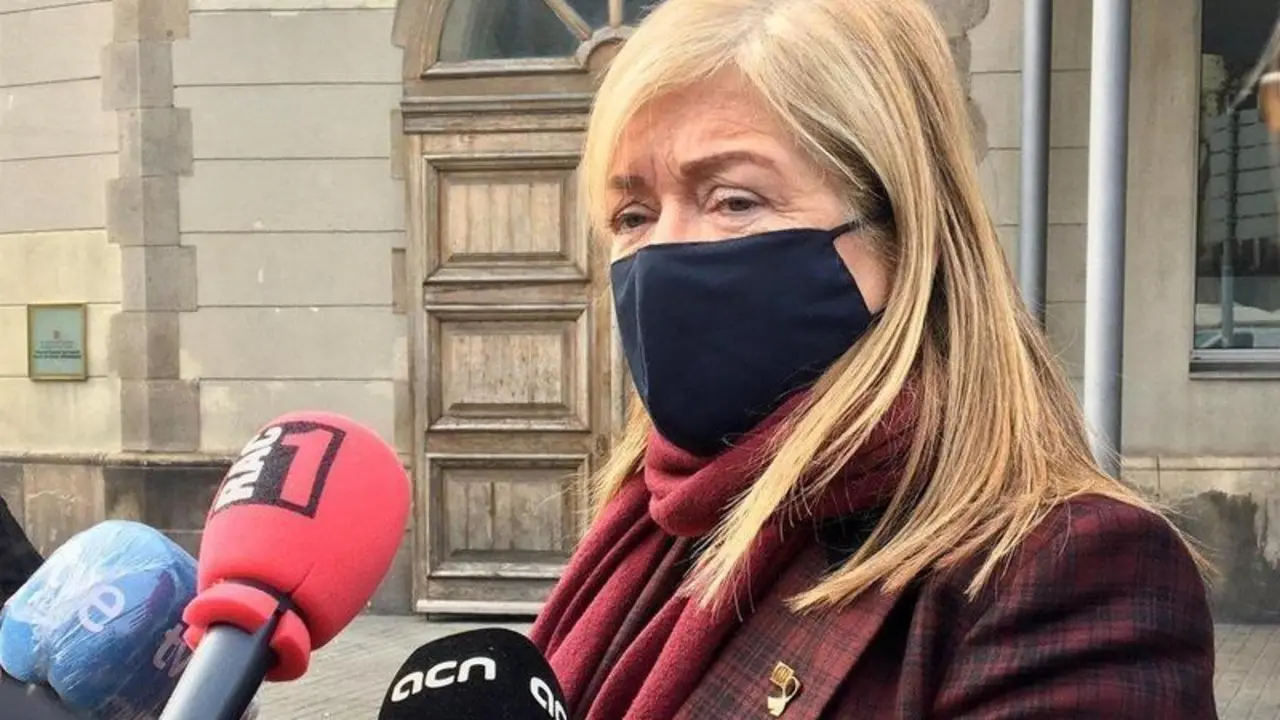 &Agrave;ngels Ponsa, consellera de Cultura en funciones de la Generalitat. // EP