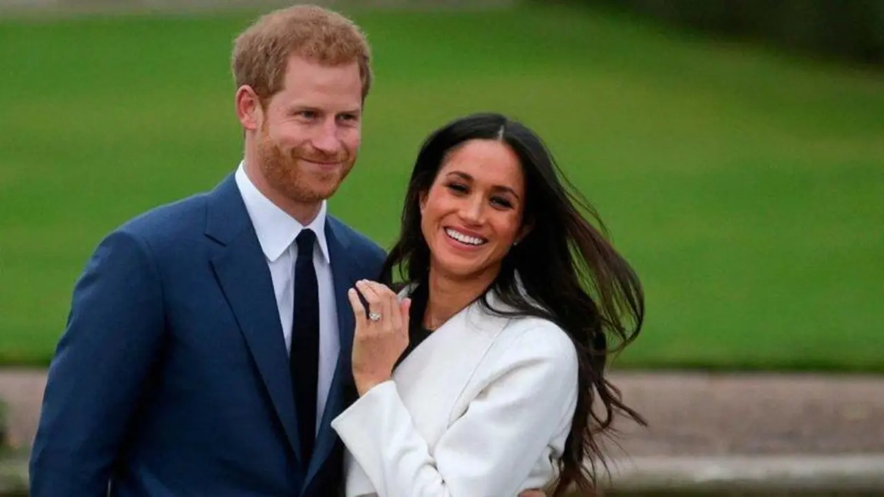  El pr&iacute;ncipe Henry y Meghan Markle renunciaron a sus funciones principales en la familia real brit&aacute;nica AFP 