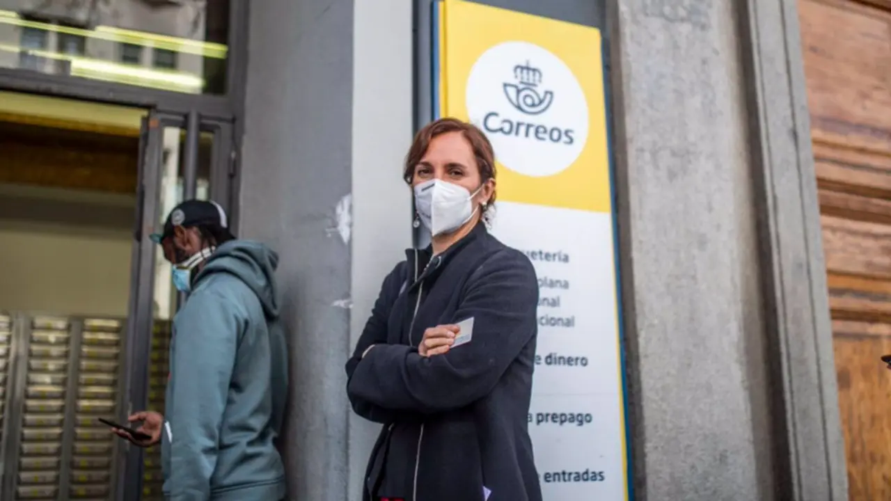  La candidata de M&aacute;s Madrid al 4M, M&oacute;nica Garc&iacute;a, solicita el voto por correo - M&Aacute;S MADRID 