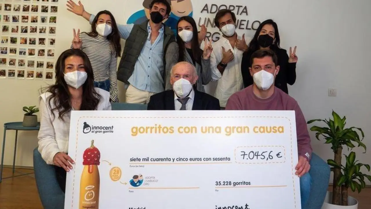  Donaci&oacute;n innocent - Adopta Un Abuelo. 