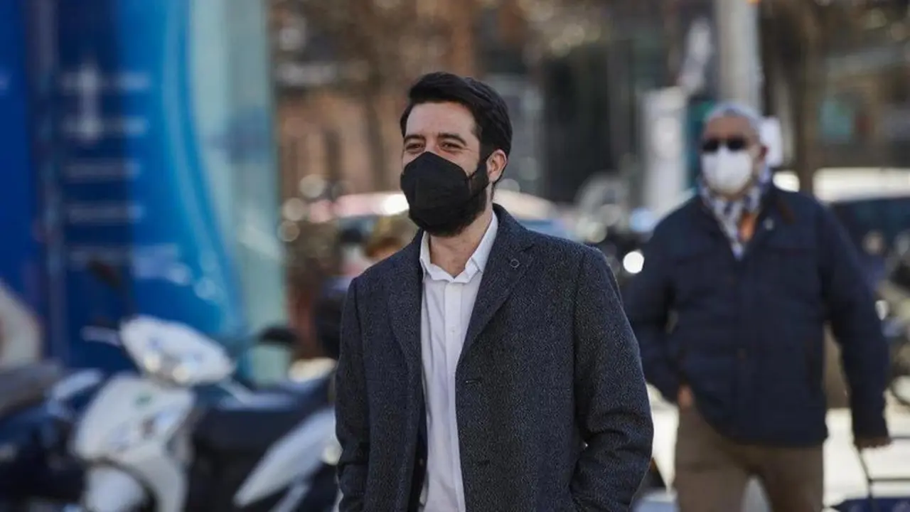  Imagen de recurso del portavoz de Ciudadanos (Cs) en la Asamblea de Madrid, C&eacute;sar Zafra, y 'n&uacute;mero 3' del partido a las elecciones del 4 de mayo. - Jes&uacute;s Hell&iacute;n - Europa Press 