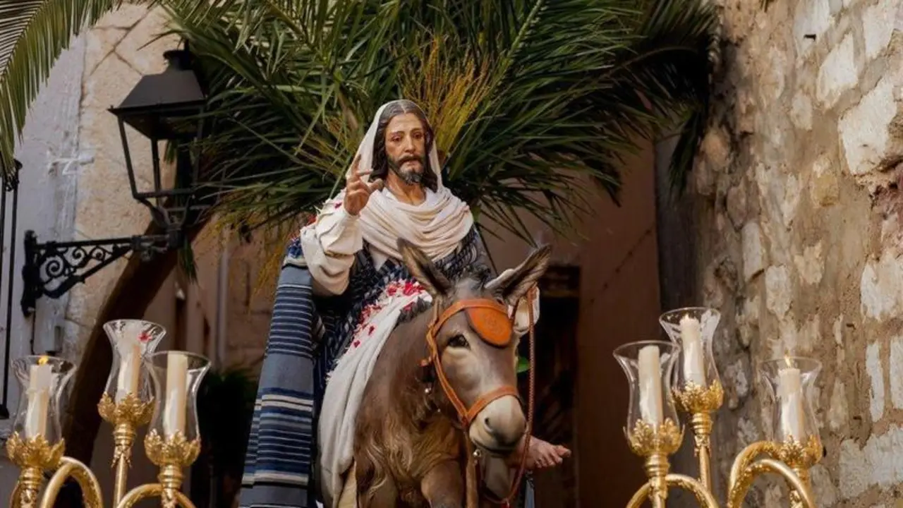 Imagen de 'La Borriquilla' de J&oacute;dar (Ja&eacute;n)