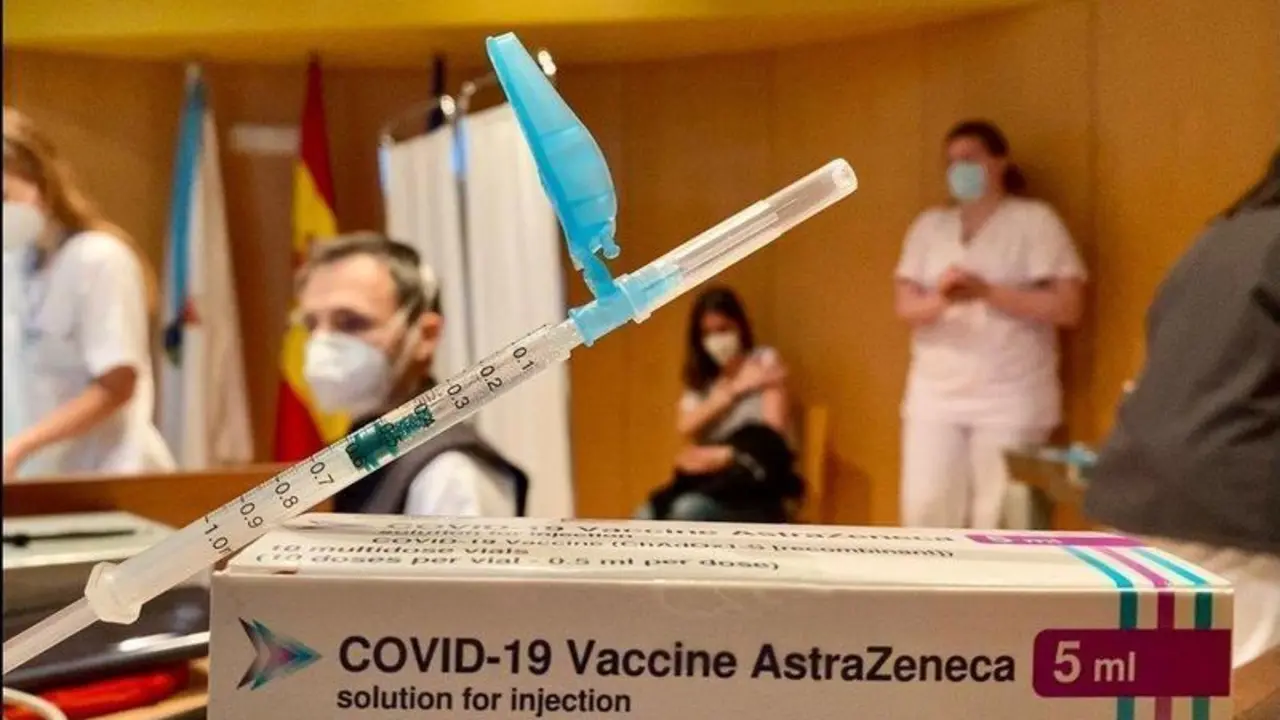  Vacuna de AstraZeneca. 
