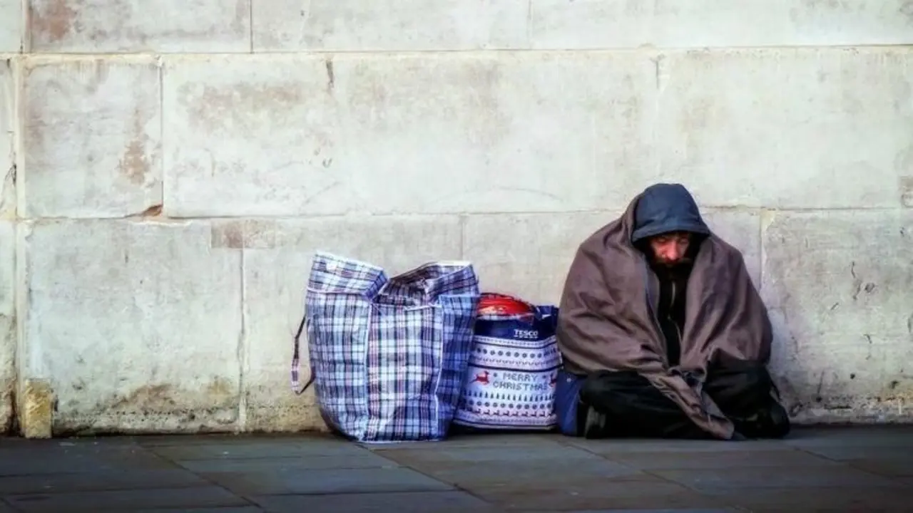  Persona sin techo en Oxford 